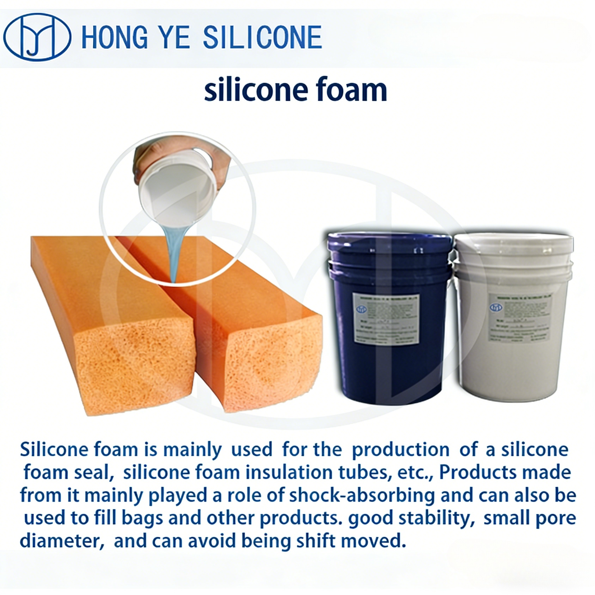 foamed silicone