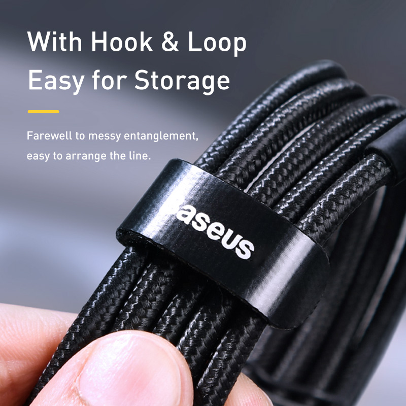 Baseus USB C to USB Type C Cable for MacBook Pro Quick Charge 4.0 PD 100W Fast Charging for Samsung Xiaomi mi 10 Charge Cable