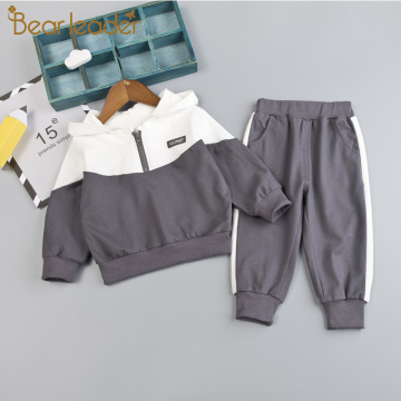 Bear Leader Autumn Baby Boys Clothing Sets New Fashion Sports Sweatshirt Pant 2PCs Suit Sports Clothes Sets for Kid Babies Boy