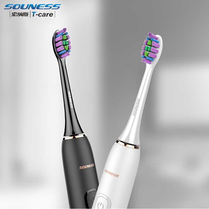 SOUNESS SN903 Sonic Electric Toothbrush Adult Waterproof Whitening Electric Brush Fast Charging 5 Brushing Modes Teeth Cleaning