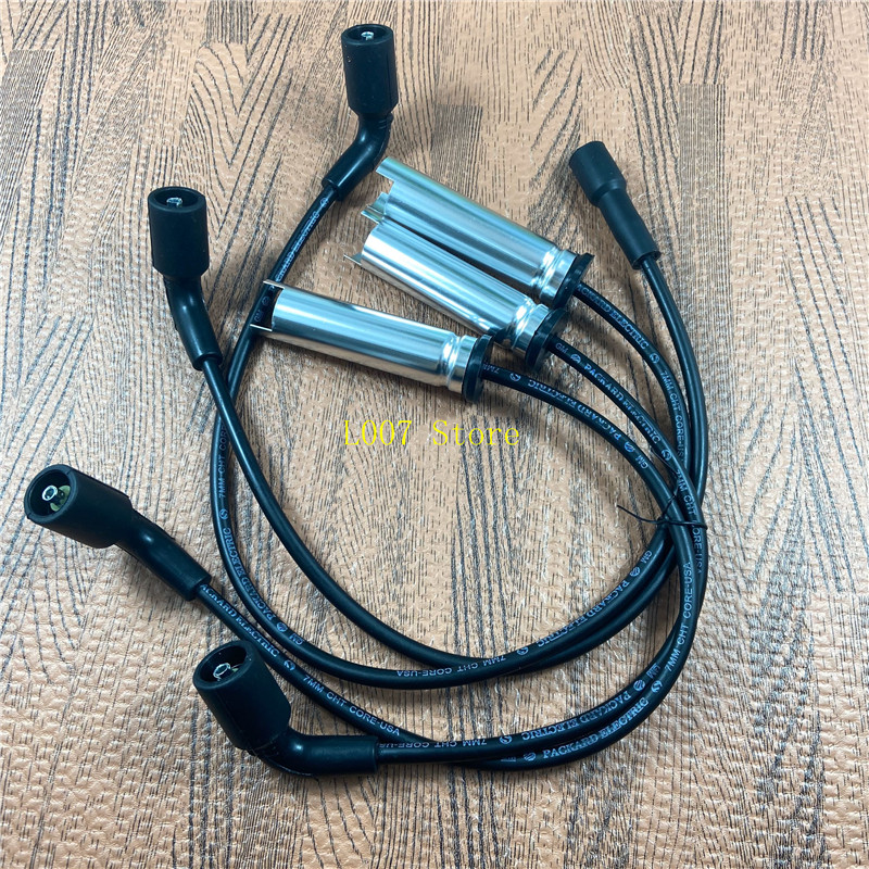 4PCS/Set Original Ignition Wire Brand New NO: 96305387 Ignition Cable For Buick- DAEWOO LANOS KALOS NUBIRA CHEVROLET-