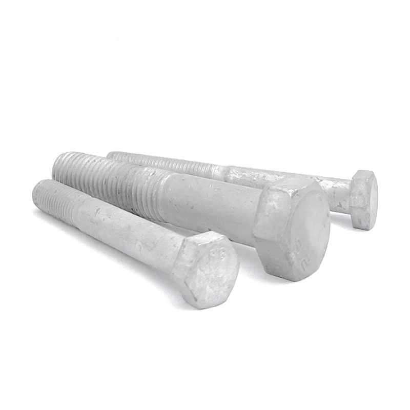 Hot-dip galvanized outer hexagon bolt