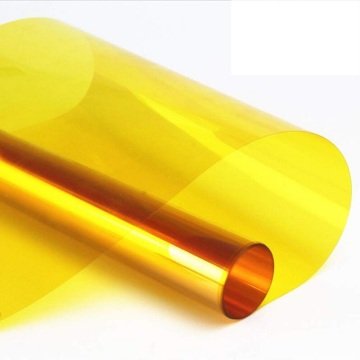 Yellow Translucent Window Film Self-Adhesive Drop-Shipping Multi-Size UV-Prevension Decoration Insect Prevention Tint Sticker