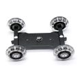 Mobile Rolling Sliding Dolly Stabilizer Skater Slider 11 Inch Articulating Magic Arm Camera Rail Stand Photography Car