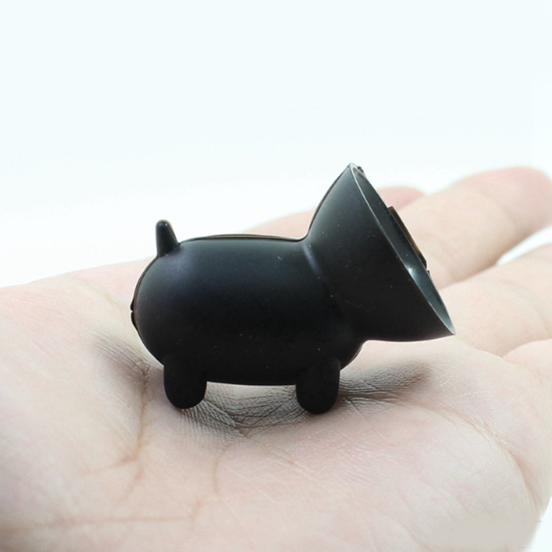 1pc Antistress Toy Universal Mini Silicone Cartoon Pig Bracket Phone Sucker Lazy Bracket Base Hobbies Toys for Kids Adults Games