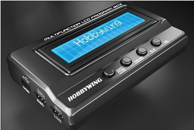 HOBBYWING 3in1 3 IN 1 3in 1 Multifunction LCD Program Box program card (Integrated w/ USB adaptor Lipo Voltmeter