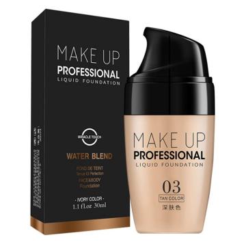 Foundation Makeup 6 Colors Liquid Matte Face Base High Coverage Brighten Corrector Concealer Cream LongLasting Makeup TSLM2