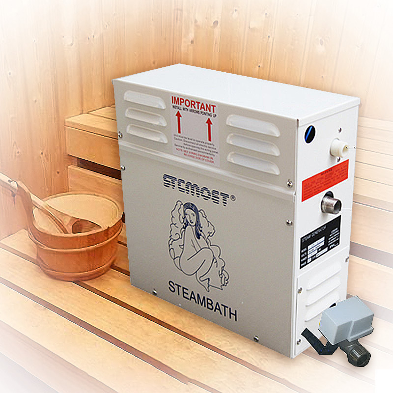 Steam Generator Sauna Steam Bath Machine For Home Sauna Room SPA Shower Fumigation Machine With Digital Controller 4.5KW