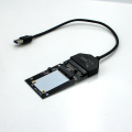 ZOMY SATA Cabels Mobile Hard Drive SSD 2.5'' mSATA To USB ssd Transfer Cables Stand By Adapter Data Cables SATA Interface