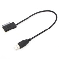 Notebook Optical Drive Line SATA To USB Adapter Cable 6+7P SATA To USB2.0 Easy Drive Line Transfer Box