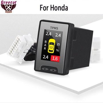 OBD Digital LCD Tire Pressure Monitoring System For Honda Civic CRV Accord 2015 2016 2017 2018 2019