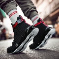 Men's high-top basketball sports shoes non-slip casual shoes breathable trend shoes New Zapatos Hombre outdoor hiking shoes lace