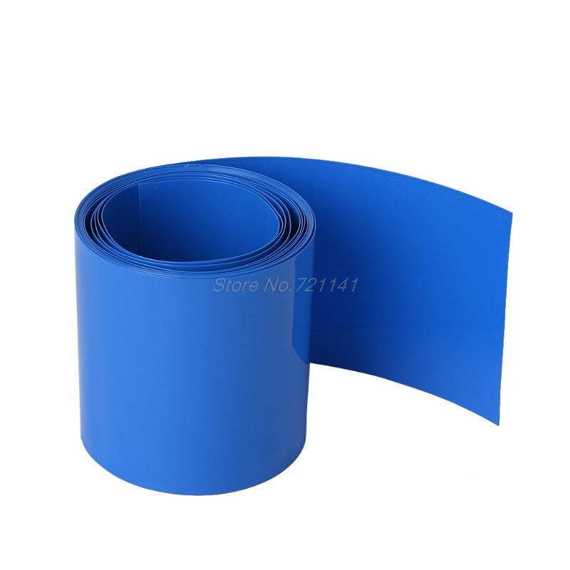 Lithium Battery Heat Shrink Tube Li-ion Wrap Skin 14500 18650 26650 PVC Shrinkable Tubing Film Tape Sleeves Electrical Insulatio