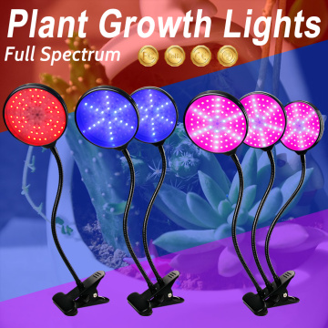 USB Smart Timing Plant Grow Light LED Full Spectrum Flower Seed Lamp 15W 30W 45W Seedling Fito Lampada LED Indoor Plants Lampada