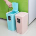 8L/12L trash can household Thicken plastic kitchen bathroom Waste Bin living room Toilet Trash can Office Paper Basket mx9121611