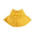 2020 Autumn Winter Cotton Girls Super Soft Knitted Skirts Baby Skirt 1-6Yrs Girl Skirt Candy Colors Pleated Mini Skirt Shorts