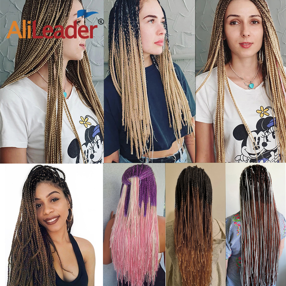 Long Micro 3X Pre-Looped Synthetic Zizi Braids