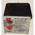 20cm*16cm*9cm Small Steel Key Safes Boxes Store Content Box Paper Piggy Bank Card Document Safe