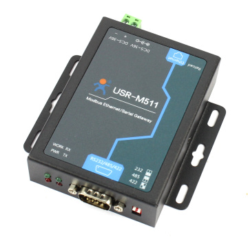 USR-M511 Ethernet Modbus Gateway Serial to Ethernet Supports Modbus RTU/ASCII to Modbus TCP Modbus Slave/Master