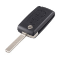 KEYYOU Remote key Case for Peugeot 207 307 308 407 607 807 For Citroen C2 C3 C4 C5 C6 Flip Folding Car Key shell 2/3/4 Buttons