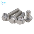 GB5787 M5 M6 M8 M10 304 Stainless steel A2-70 SUS304 Bolts with bolts for outer six angles flanged bolts 16 20 25 30 35 40 mm