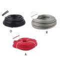 50m Nylon Trimmer Wire Rope Cord Line Strimmer Brushcutter Long Round Brush Cutter Cord Roll Grass Rope