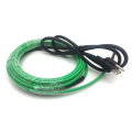 110V 120V Self Regulating Heating Cable with US Plug Inside the Water Pipe 17W/m Anti-freeze Heating Wire