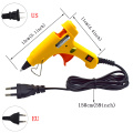 Chanseon 20W EU/US Hot Melt Glue Gun with 20pcs 7mm Glue Sticks Industrial Mini Guns Thermo Electric Heat Temperature Tool