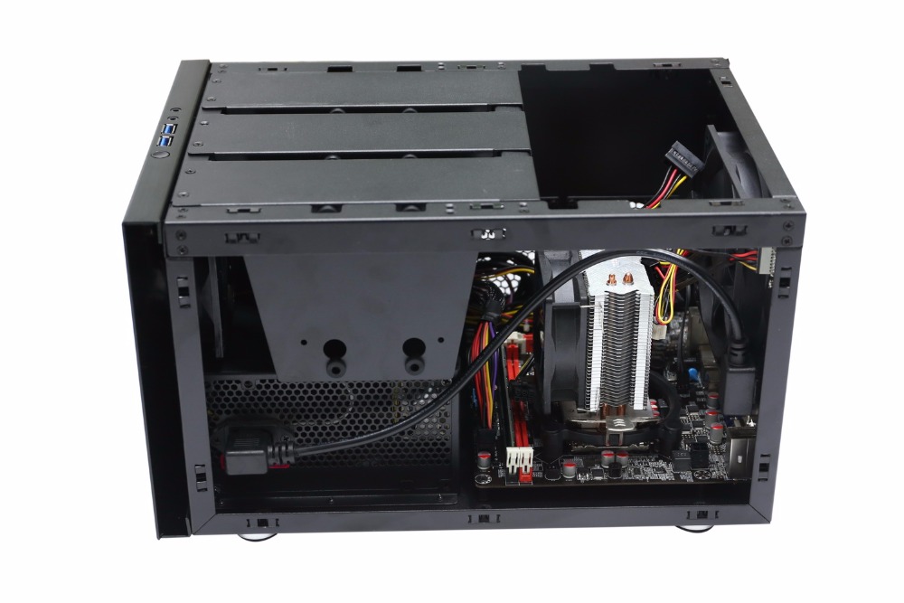 HCiPC 6Bay Mini ITX Tower Case,6Bay NAD HDD Enclosure,P401-1 HCNAS(Node6),6bay NAS Server