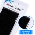 Eyelash Extension 16 Rows Individual Faux Mink Lashes For Building Natural Bushy Eyelashes High Quality HandMade Classic Lashes