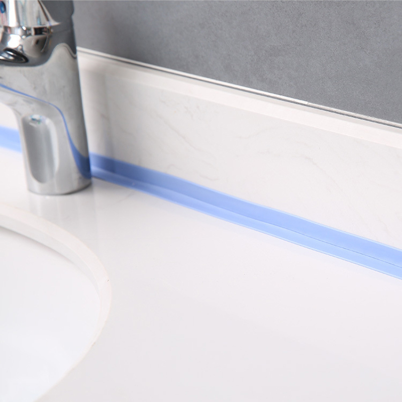 Waterproof Kitchen Sink Bath Basin Edge Mildew Sealing Strip Sealant Tape Kitchen Sink Strong Self-adhesive Tape Anti-moisture