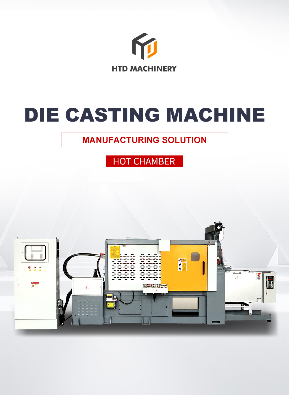 Hot chamber die casting machine for zinc alloy keychains & small metal parts