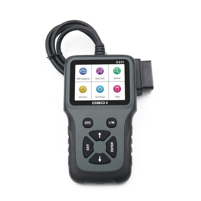 Motorcycle Car Accessories OBD2 Scanner Color Screen Automobile Fault Detector 8~36V Car Repair Tool Auto Car Diagnostic Tool