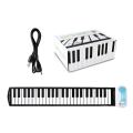 49 Keys Roll Up Piano Eletronic Organ with Speaker Portable Folding Electronic Keyboard Pianos Music Instrument