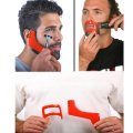Mustache Beard Styling Template Tools For Men Fashion Shave Shaping Template Beard Style Comb Care Tool High Quality