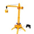 Children Gift Remote Control Crane Hobby Kid Lift Construction Engineering Car Model Machinery Tower Cable Mining Car Tower Toy