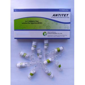 Tetanus Antitoxin 1500iu/0.75ml Solution for Injection
