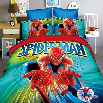 Disney Spiderman McQueen Cars bedding set 2/3/4pc Princess printed duvet cover single twin size girl boy bed linen birthday gift