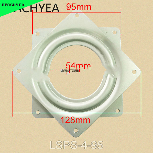 95mm 25kg Load Lazy Susan Dining Table TV Deck Turntable Hotel Desk Home Furniture Rotary Bearing Chair Bracket Swivel Plate