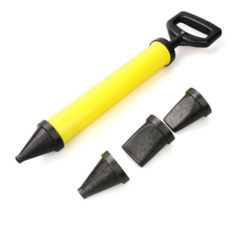 4 Nozzles Cement Lime Hand Tool Set Caulking Gun Pointing Brick Grouting Mortar Sprayer Applicator Tool Set Garden Tools