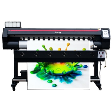 1.6m Locor Wide Format Dye Sublimation Printer Indoor Water Based Ink Printing Machine Inkjet Digital Fabric Textile Plotter