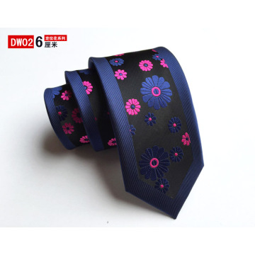 New Fashion Casual Stripe Neckties for Men Silk Designer Brand Necktie Slim Tie 6cm Groom Marriage Neckties