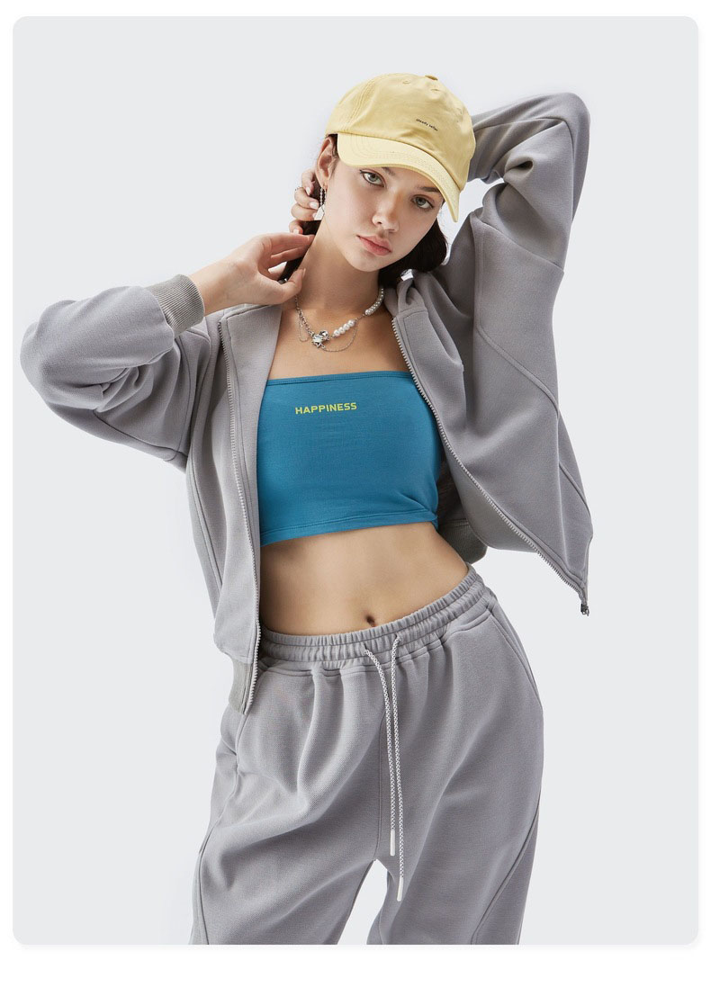 Zipper Up Hoodie