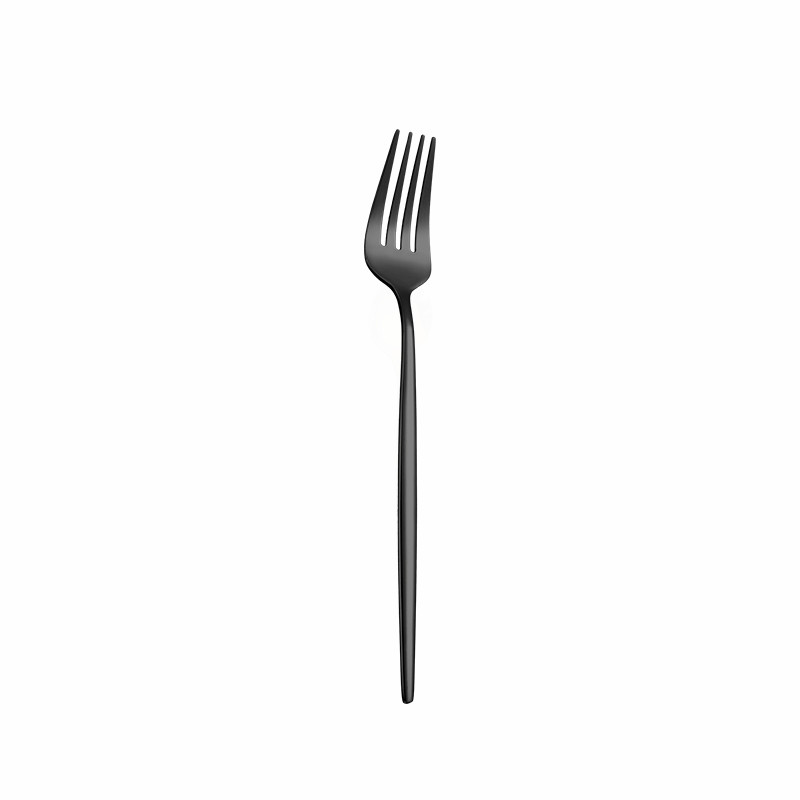 Black Tableware Stainless Steel Cutlery Complete Fork Spoon Knife Cutlery Set Black Spoon Set Dinner Set Restaurant Dropshipping