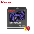 High Quality Kirlin 10M PRO Audio Cable Premium Coil Instrument Cable Electric Guitar /Bass Line Instrument Cable Line Copper