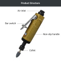 Air Die Grinder 1/4 inch Pneumatic Angle Die Grinder Tool Air Angle Grinding Machine Air Screw Driver for Woodworking Tool
