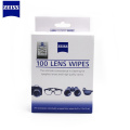 Zeiss Pre-moistened Lens Wipes Cleaning for Eyeglass Lenses Sunglasses Camera Lenses Cell Phone Laptop Lens Clothes 100ct Pack