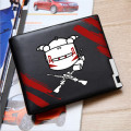 New Style Rainbow Six Siege Printing Short Wallet Cartoon Money Bag Pu Leather Card for Teens Students Money Holder