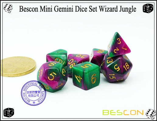 Mini Dice wizard jungle-1