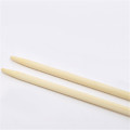 1 Pair 23cm Natural Bamboo Single Needle Bamboo Hand Sewing Crochet Set Hooks Carbonized Knitting Needles For yarn Crafts Tools
